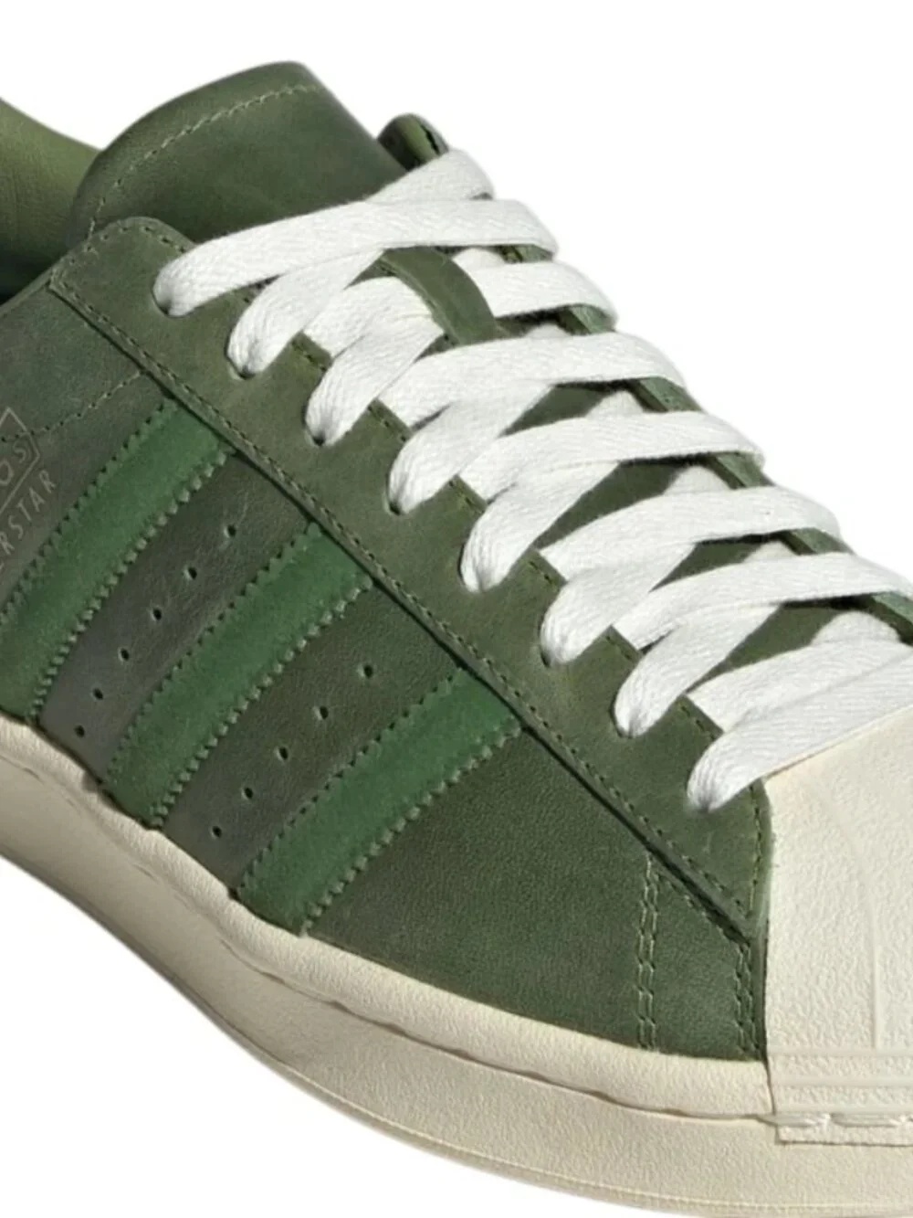 adidas Superstar Vintage Unisex 7m/8w Casual Shoes Crew Green JI0318 NEW